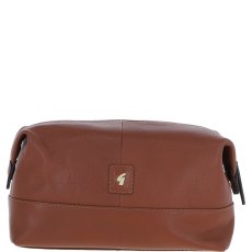 Ashwood Leather Milo Leather Wash Bag Chestnut Ashwood Leather Milo Leather Wash Bag Chestnut