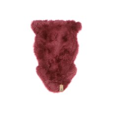 Ashwood Leather Single Rug Fenland Long Wool Marsala Ashwood Leather Single Rug Fenland Long Wool Marsala