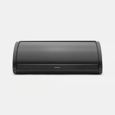 Brabantia Matt Black Roll Top Bread Bin