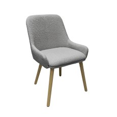 Valencia Quinn Poppy Chair in Grey
