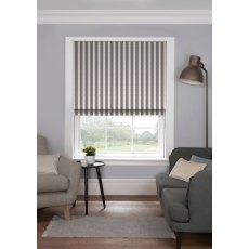 Style Furnishings Made to Measure Roman Blinds Selva - Graphite Style Furnishings Made to Measure Roman Blinds Selva - Graphite
