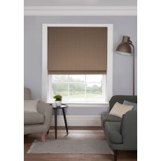 Style Furnishings Made to Measure Roman Blinds Toulouse Tawney