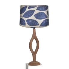 Aquarelle Home Wishbone Almond base Pemberley Navy Shade Aquarelle Home Wishbone Almond base Pemberley Navy Shade