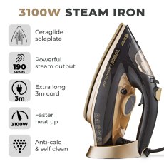 Tower Ceraglide Steam Iron 3100w Tower Ceraglide Steam Iron 3100w
