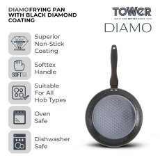 Tower Diamo Frying Pans Tower Diamo Frying Pans