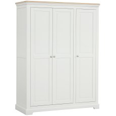 Broadway Triple Wardrobe in Grey Mist Broadway Triple Wardrobe in Grey Mist