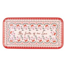 Cath Kidston Cherry Rectangular Melamine Platter