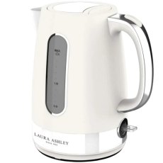 Laura Ashley Cotton White Jug Kettle