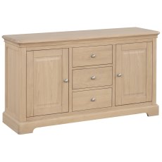 Broadway 2 Door 3 Drawer Sideboard in Oak