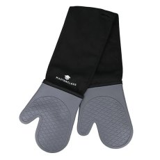 Masterclass Grey Silicone Double Oven Glove