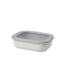 Mepal Cirqula Rectangular Nordic White Multi Bowl