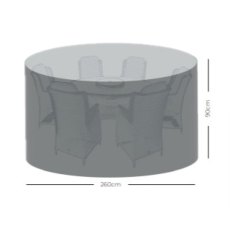 Norfolk & Co 6 Seater Round Garden Furniture Cover