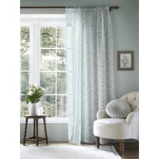 Laura Ashley Duck Egg Shepherds Purse Sheer Voile