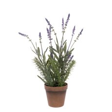 Floralsilk Lavender in a Pot 41cm