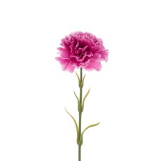 Floralsilk Carnation Stem Deep Pink