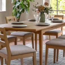 Gallery Direct Malvern 1.5m Extending Dining Table