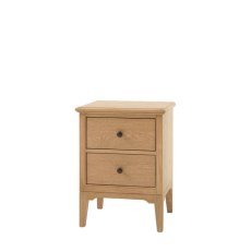 Gallery Direct Malvern 2 Drawer Bedside Table