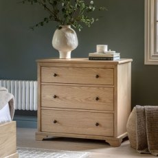 Gallery Direct Malvern 3 Drawer Chest Gallery Direct Malvern 3 Drawer Chest