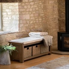 Gallery Direct Hardwick Hall Bench
