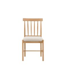 Gallery Direct Eton Upholstered Dining Chair Pair in Natural Gallery Direct Eton Upholstered Dining Chair Pair in Natural