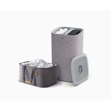 Joseph Joseph Grey 2 Piece Laundry Basket Set Joseph Joseph Grey 2 Piece Laundry Basket Set