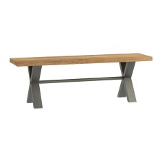 Fusion Oak 140cm Wooden Dining Bench Fusion Oak 140cm Wooden Dining Bench