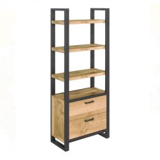 Fusion Oak Bookcase with Drawers Fusion Oak Bookcase with Drawers