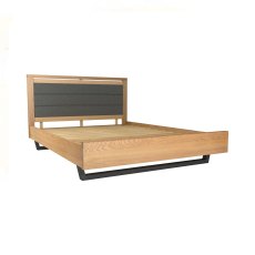 Fusion Oak Upholstered Bed Frame Fusion Oak Upholstered Bed Frame