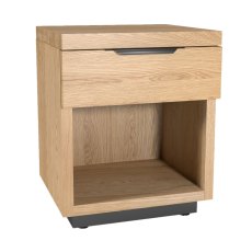 Fusion Oak 1 Drawer Bedside Table Fusion Oak 1 Drawer Bedside Table