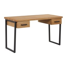 Fusion Oak Desk with Drawers