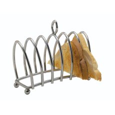 KitchenCraft Chrome Plated Six Slice Toast Rack KitchenCraft Chrome Plated Six Slice Toast Rack