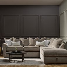 Astrid Chaise Corner Sofa with Storage