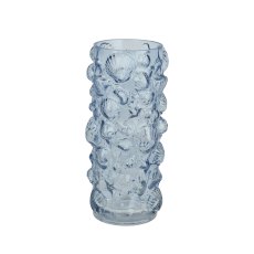 Kaemingk Sky Blue Bubbled Vase