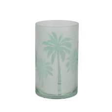 Kaemingk Palm Tree Hurricane Vase