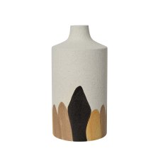 Kaemingk Painted Stoneware Vase Kaemingk Painted Stoneware Vase