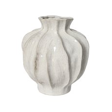 Kaemingk Off White Textured Vase