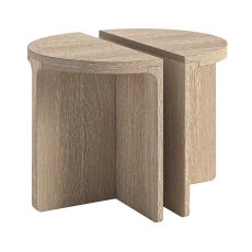 Portobello Half Moon Nest Of Tables