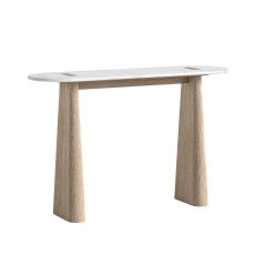 Portobello Console Table with Travertine Top