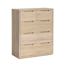 Portobello 2 Over 3 Drawer Chest