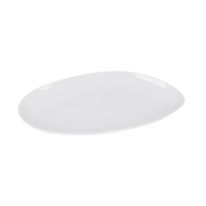 Mikasa Teardrop White Oval Platter Mikasa Teardrop White Oval Platter