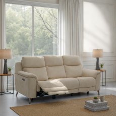 Vincent 3 Seater Power Recliner Sofa