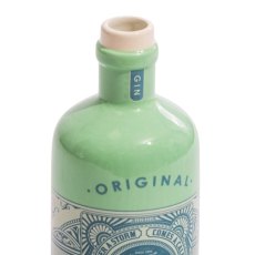 McGowan Rutherford Cambridge Blue Ceramic Gin Bottle Stem Vase McGowan Rutherford Cambridge Blue Ceramic Gin Bottle Stem Vase