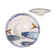 Norfolk & Co Catch of the Day II Risotto Plate Norfolk & Co Catch of the Day II Risotto Plate