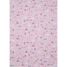 Glick Wrap Baby Girl Clouds