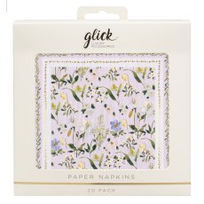 Glick Petal Frames Paper Napkins 20pk