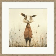 Artko Stick Leg Badger Framed Print Artko Stick Leg Badger Framed Print