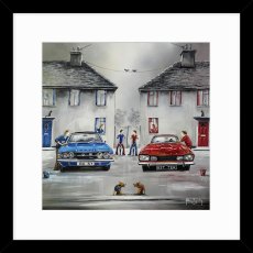 Artko Keeping Up With The Joneses Framed Print