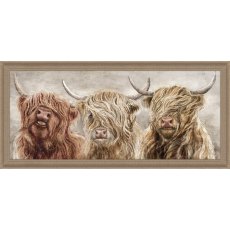 Artko Kindred Cows Framed Print