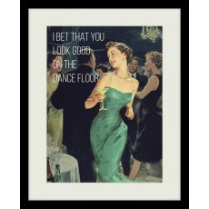 Artko You Look Good On The Dancefloor A22 Framed Print Artko You Look Good On The Dancefloor A22 Framed Print