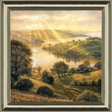 Artko Radiant Lands Framed Print